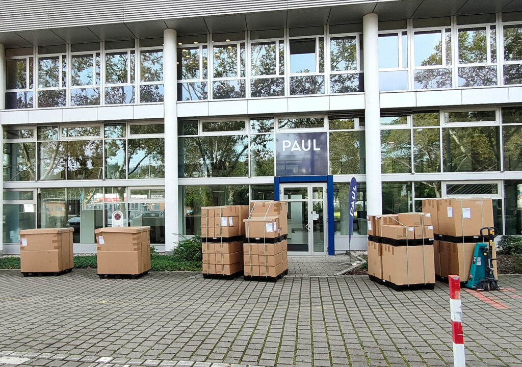 Nachschub für die PAUL Tech Produktion