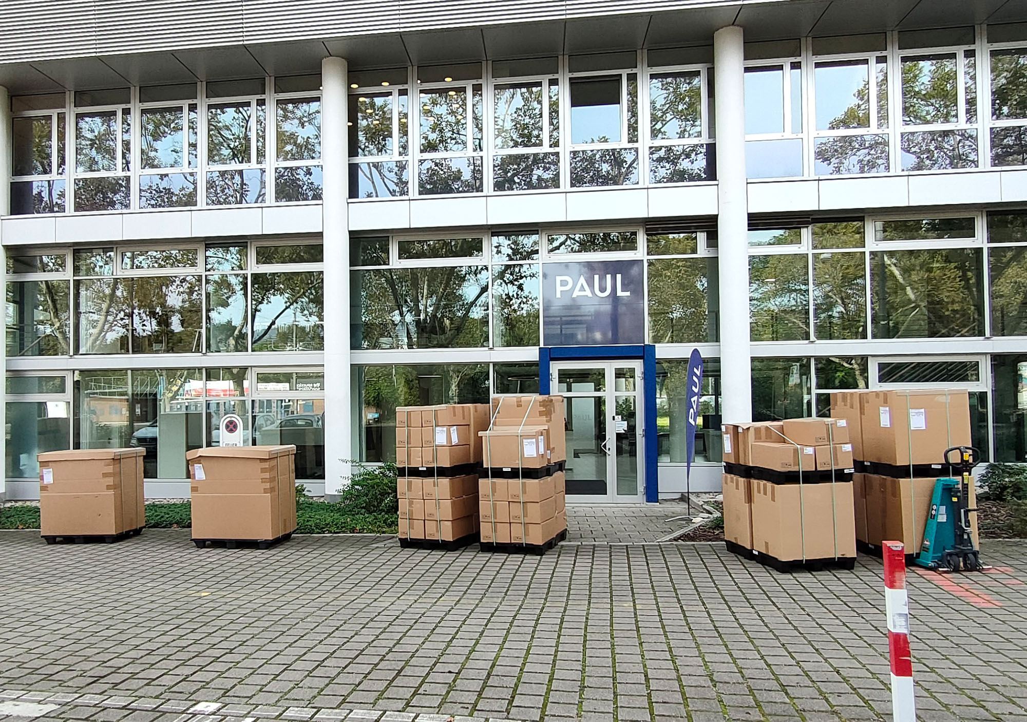 Nachschub für die PAUL Tech Produktion